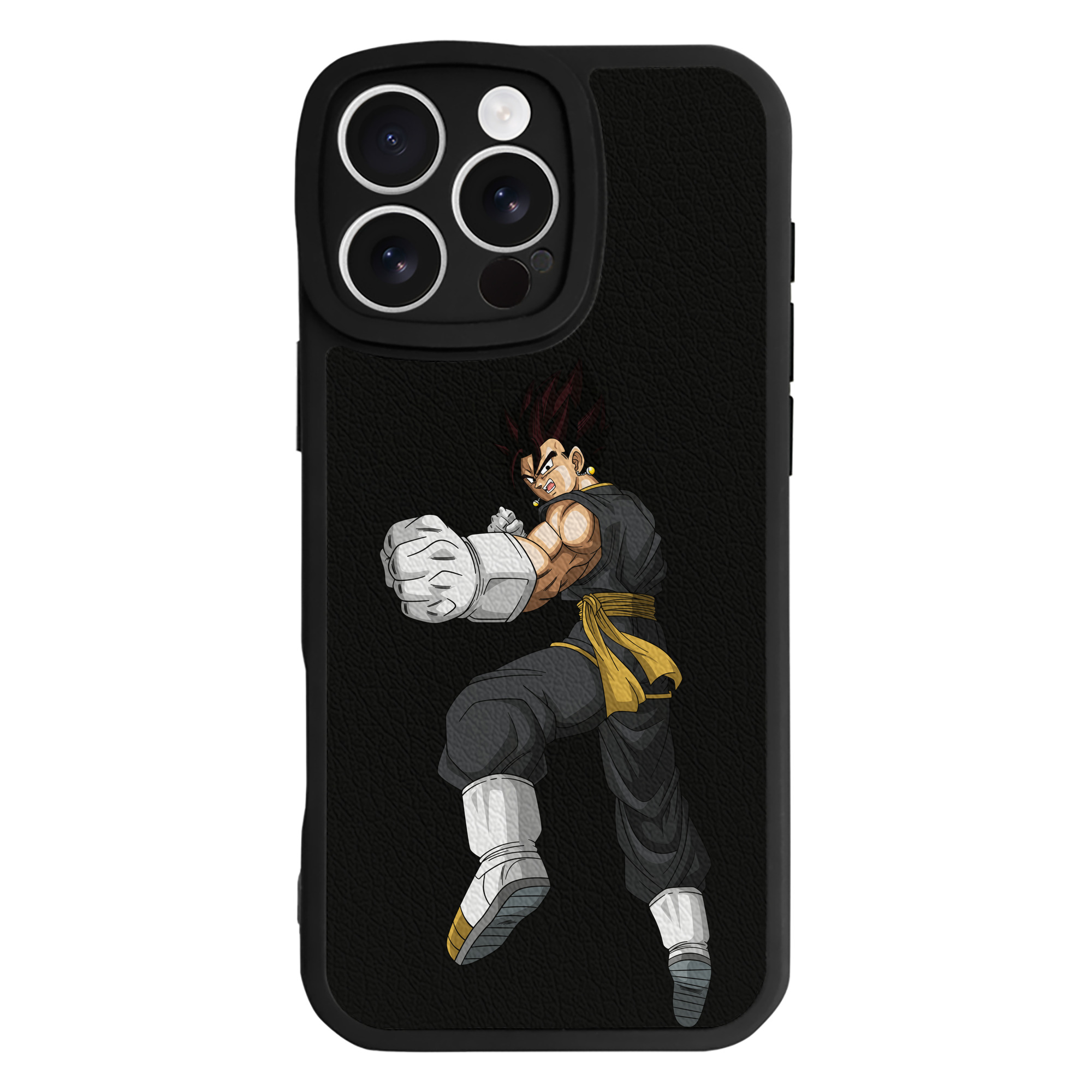 （画像用） ドラゴンボール ベジット DRAGON BALL Vegetto 【iPhone 16シリーズ対応】シリコンスマホケース（レザー調） 材質：シリコン